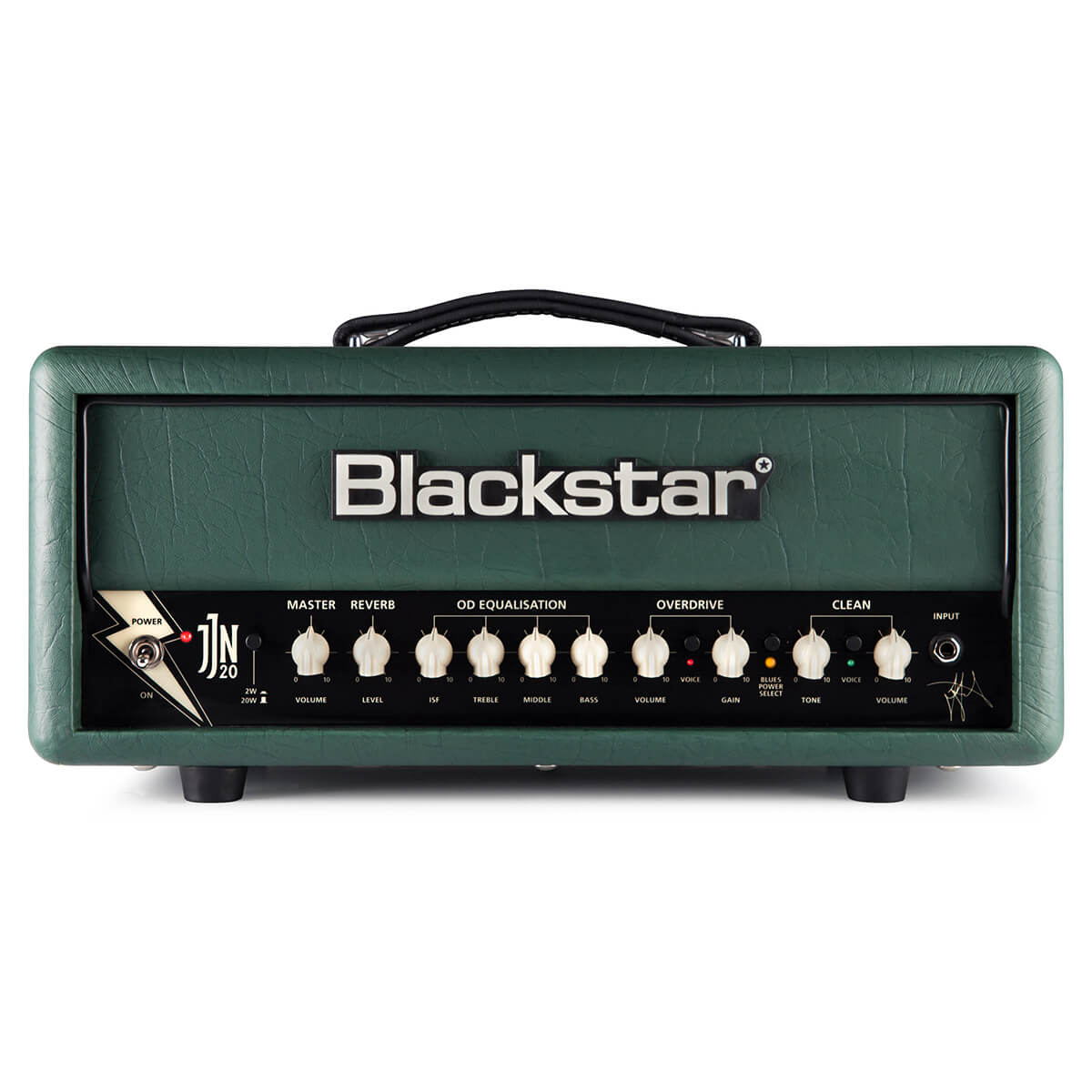 Blackstar JJN 20RH MkII signature valve amp head front