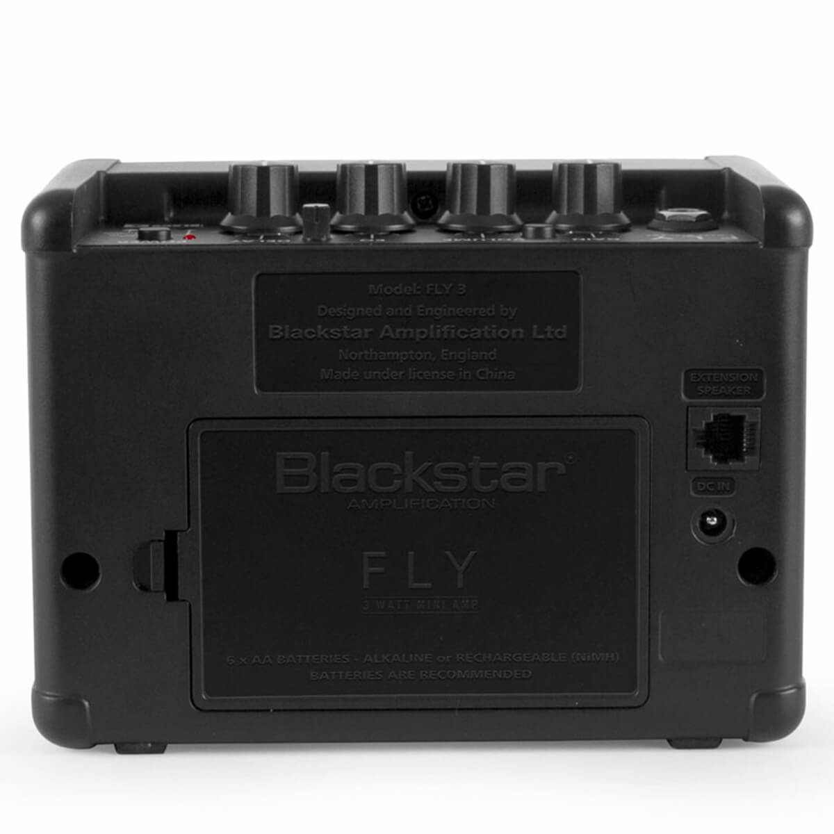 Blackstar Amps FLY 3 mini guitar amplifier back