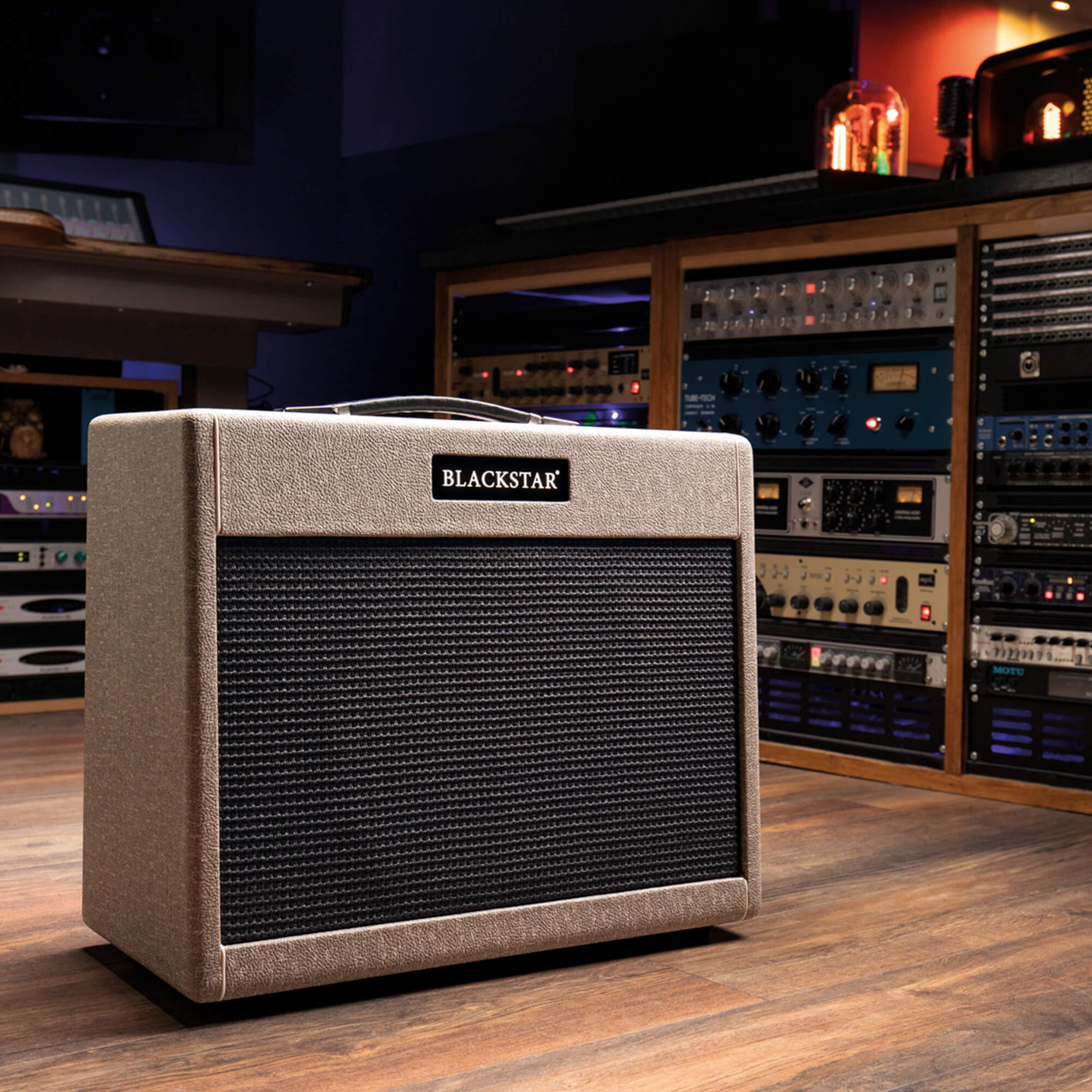 Blackstar Amps St. James 50 EL34 Combo guitar amplifier in recording studio