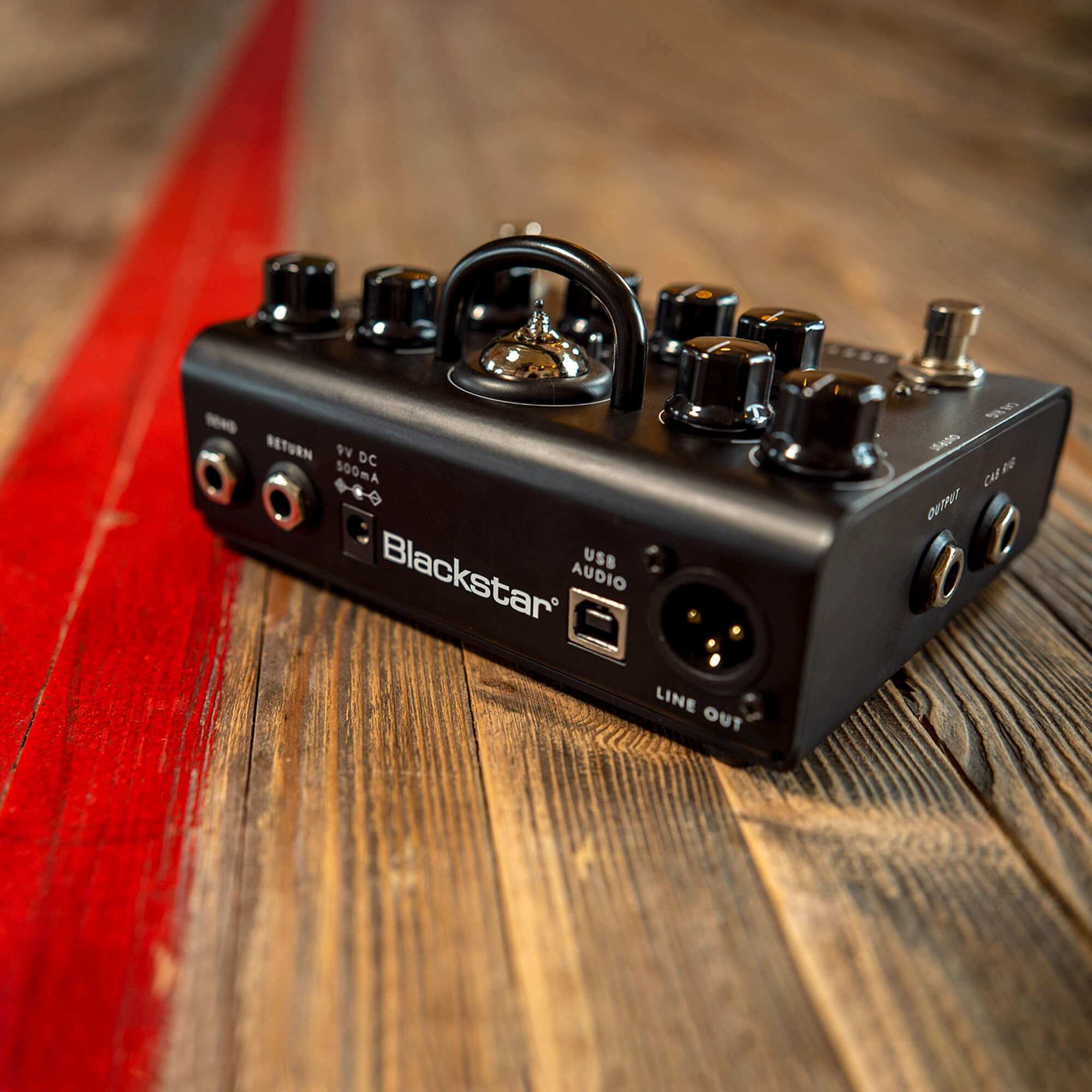 Blackstar Dept 10 Distortion guitar pedal front in black