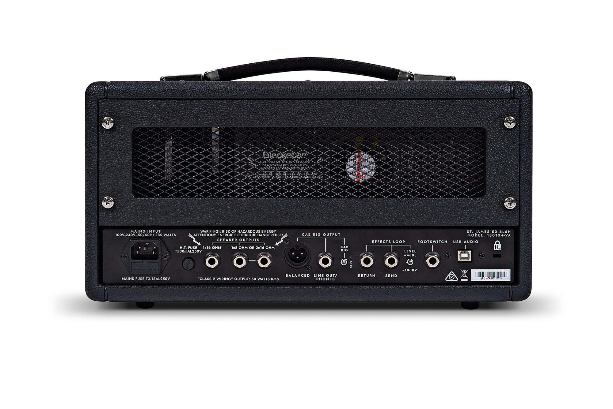 St. James 50 6L6 Head (Certified Refurbished)