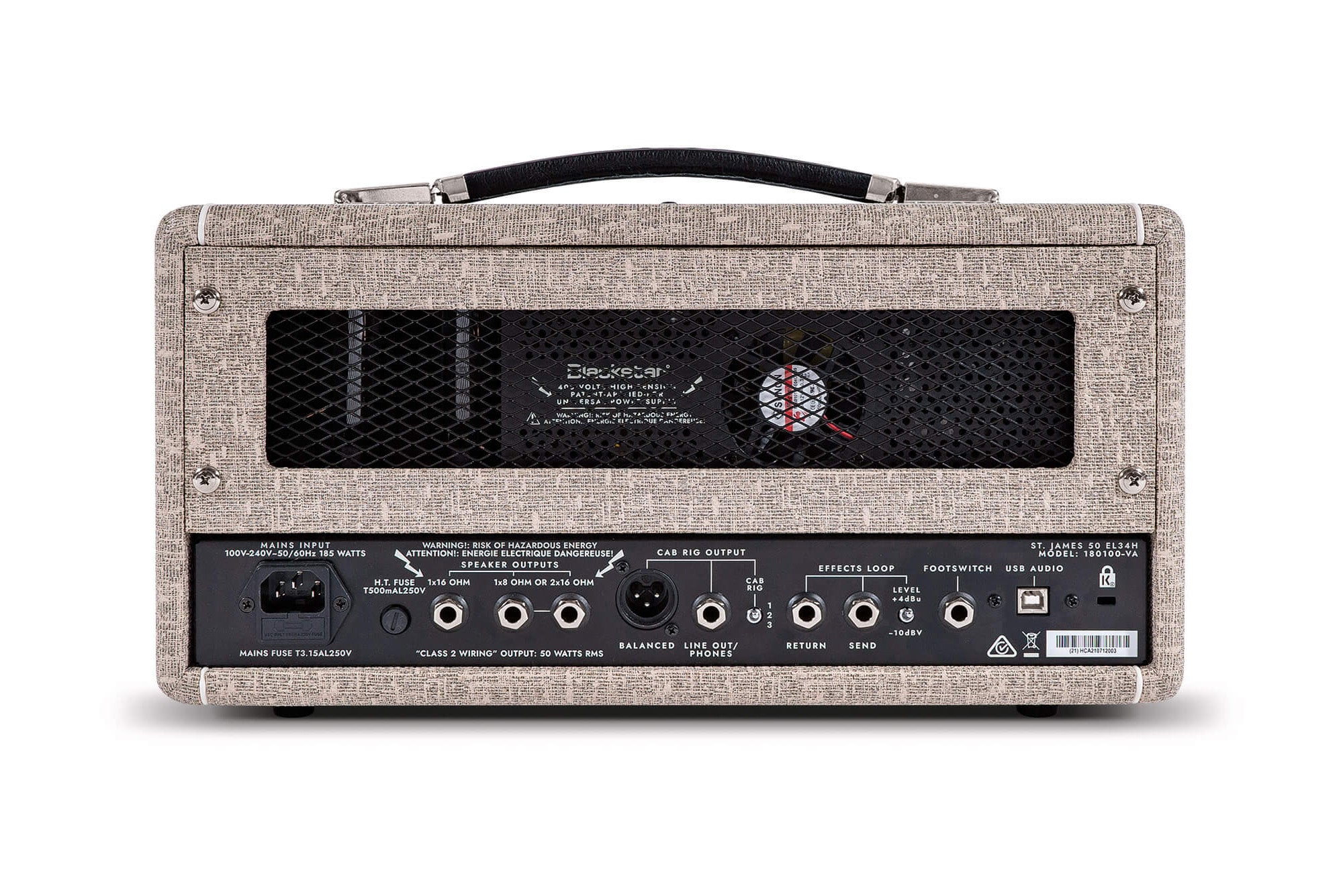 St. James 50 EL34 Head