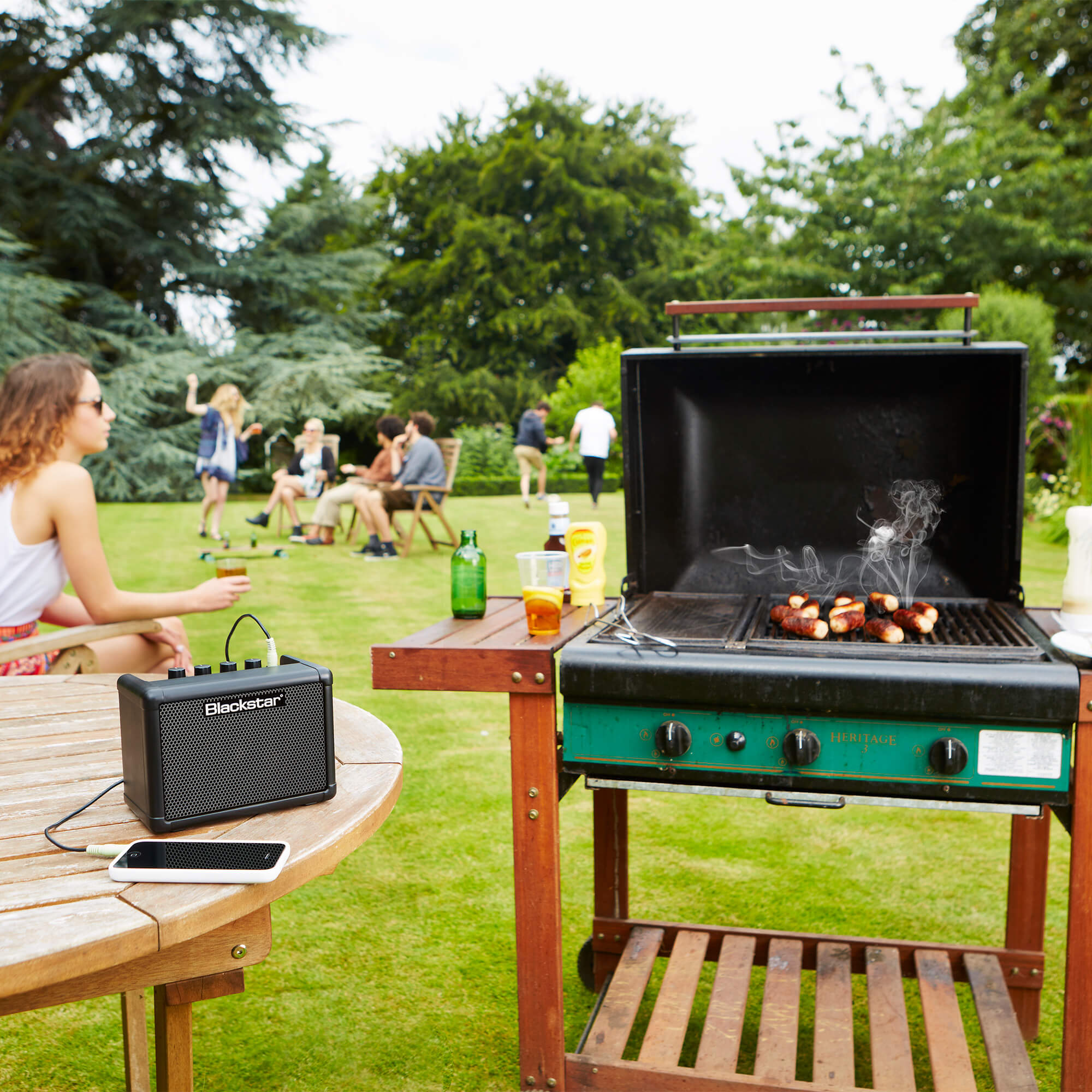 Blackstar Amps FLY mini amplifier at a party