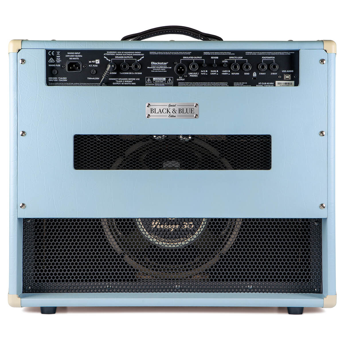 HT Club 40 MkII Black & Blue (Certified Refurbished)