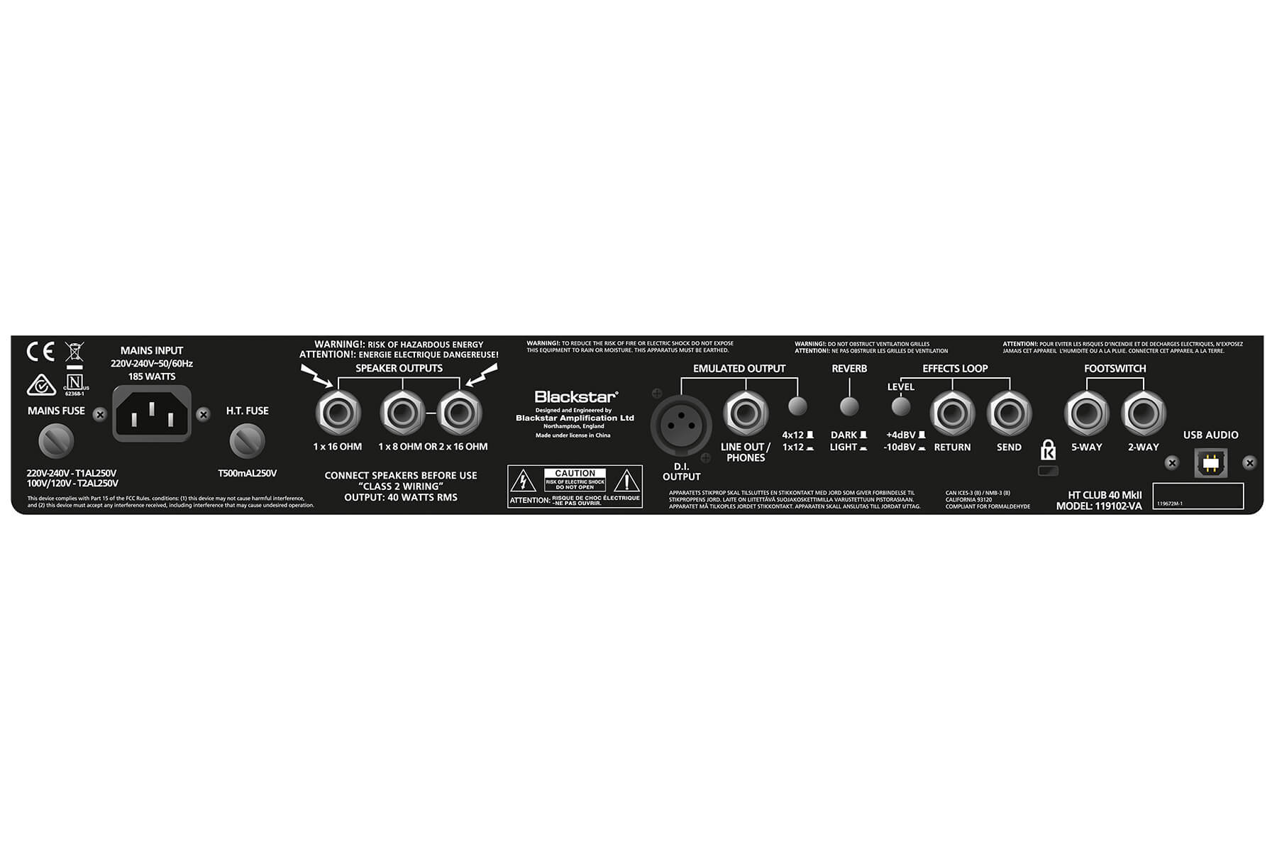 HT Club 40 MkII (Certified Refurbished)