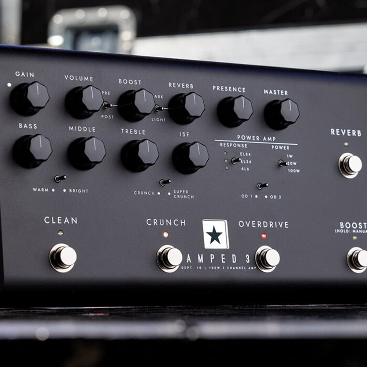 pedal star closed Dept. 10 AMPED 3